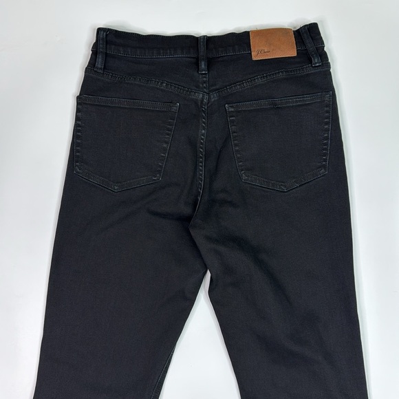 J.Crew Billie Demi Boot Crop Black Jeans Size 28 - Picture 4 of 11